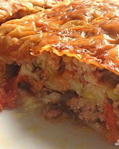 Лазанья с фаршем в мультиварке