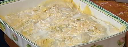 лазанья с грибами, козьим сыром и шпинатом. Шаг 16