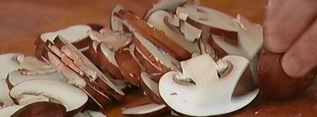 лазанья с грибами, козьим сыром и шпинатом. Шаг 4