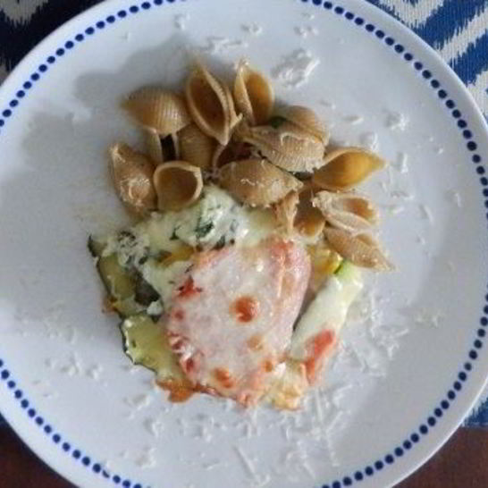 Рецепт лазаний с кабачками и помидорами