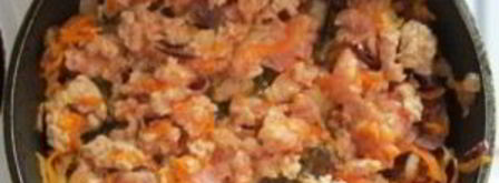 лазанья с куриным фаршем. Шаг 2