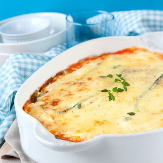 Рецепт лазаний с курицей и кабачком