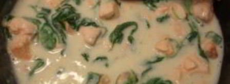 лазанья с лососем и шпинатом. Шаг 7