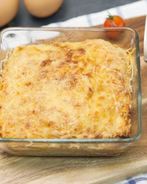 Лазанья с лососем