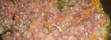 лазанья с мясным фаршем и овощами. Шаг 3