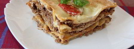 лазанья с мясным соусом и томатами. Шаг 12