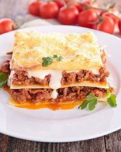 Лазанья с мясом