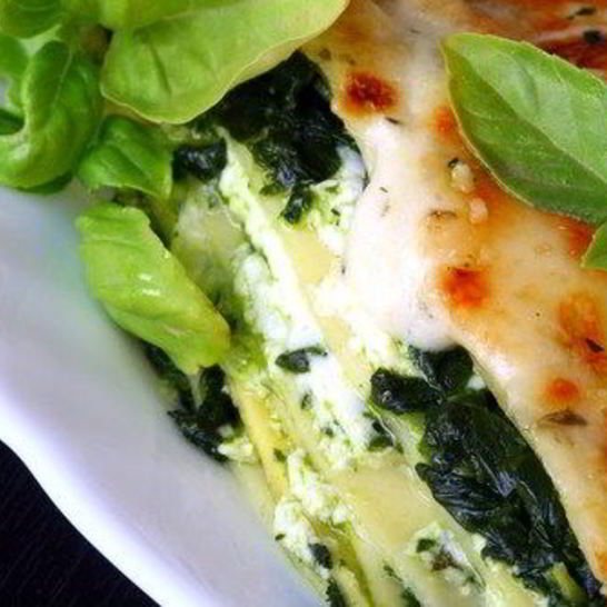 Рецепт лазаний со шпинатом и рикоттой