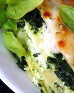 Лазанья со шпинатом и рикоттой