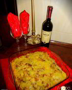 Лазанья со сливочным соусом