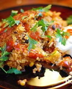 Мексиканская лазанья по-простому