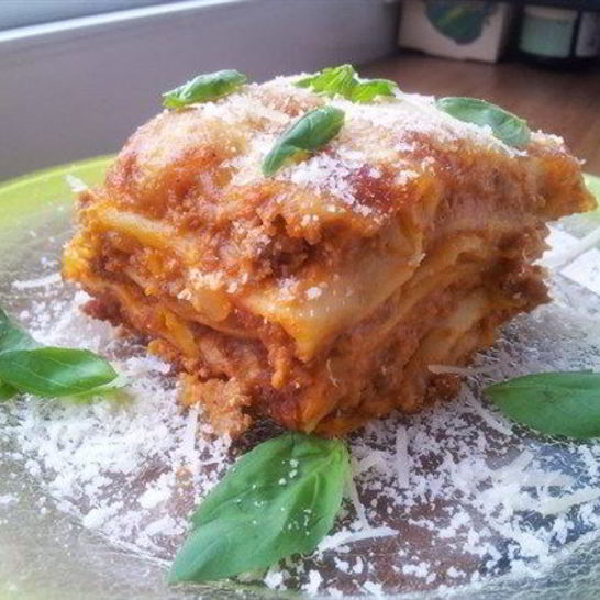 Рецепт мясной лазанья