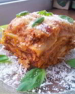 Мясная лазанья