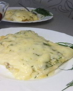 Сырная лазанья