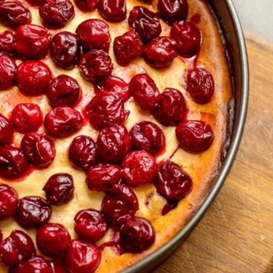 Рецепт ягодно-творожной лазанья