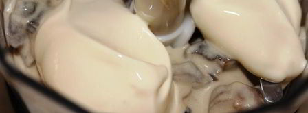 фаршированные конкилье ригате под миндальными лепестками. Шаг 4