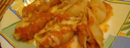 фаршированные макароны-ракушки. Шаг 7