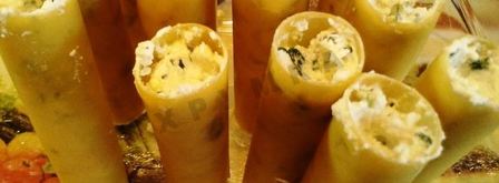 каннеллони под соусом бешамель с рикоттой и шпинатом. Шаг 5