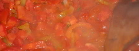 каннелони с острым томатным соусом. Шаг 2