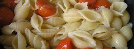 лимонная паста с черри. Шаг 5