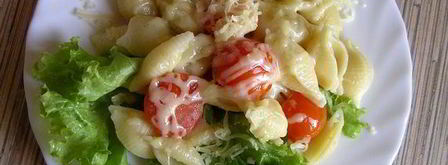 лимонная паста с черри. Шаг 6