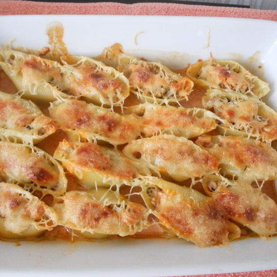 Рецепт макарон больших ракушки с фаршем