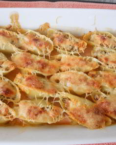 Макароны большие Ракушки с фаршем