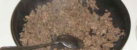 макароны гнезда с мясом и овощами. Шаг 12