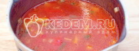 макароны перья с овощной подливой. Шаг 3