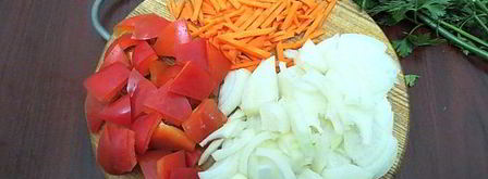 макароны с фаршем и помидорами. Шаг 4