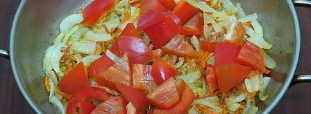 макароны с фаршем и помидорами. Шаг 5