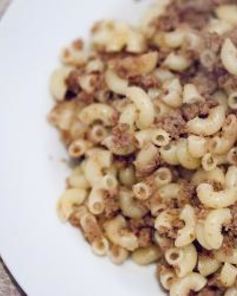 Макароны с фаршем