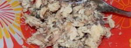 макароны с консервированной сайрой. Шаг 7