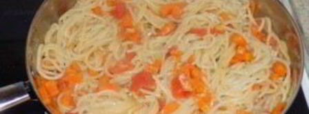 макароны с консервированной сайрой. Шаг 8