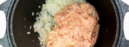 макароны с куриным фаршем. Шаг 5