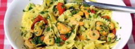 макароны с мидиями. Шаг 10