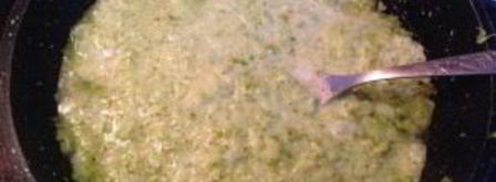 макароны с соусом из брокколи и креветками. Шаг 7