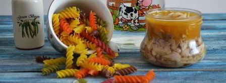 макароны с тушенкой в мультиварке. Шаг 2