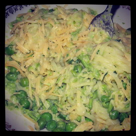 Рецепт нежной зеленой пасты