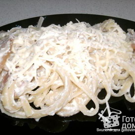 Рецепт пасты карбонара без яиц