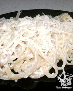 Паста Карбонара без яиц