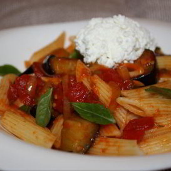 Рецепт пасты с баклажанами