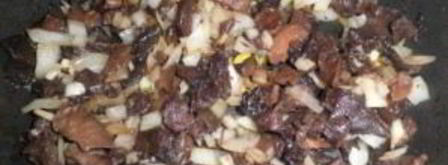 паста с белыми грибами. Шаг 5