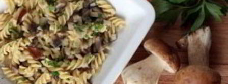 паста с белыми грибами. Шаг 9