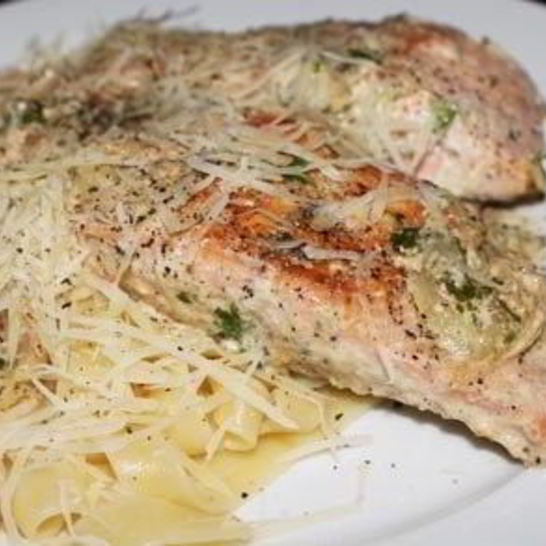 Рецепт пасты с горбушей