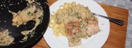 паста с горбушей. Шаг 11