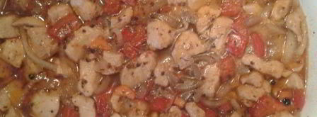 паста с куриным филе и сладким перцем. Шаг 2