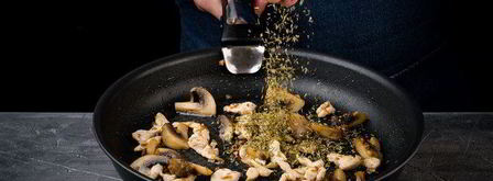 паста с курицей и грибами. Шаг 4