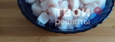 паста с моллюсками и рыбой-меч. Шаг 2