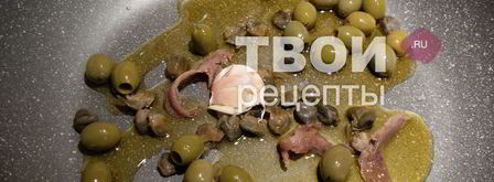 паста с моллюсками и рыбой-меч. Шаг 5